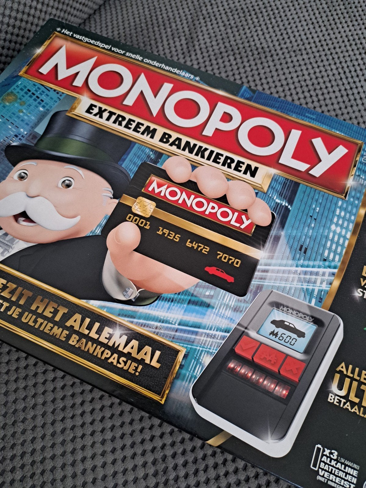 Monopoly extreem Bankieren spel, Ophalen