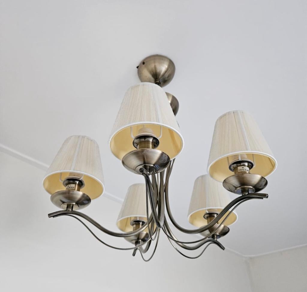 Westwing plafondlamp en twee wandlampjes, Ophalen, Gebruikt