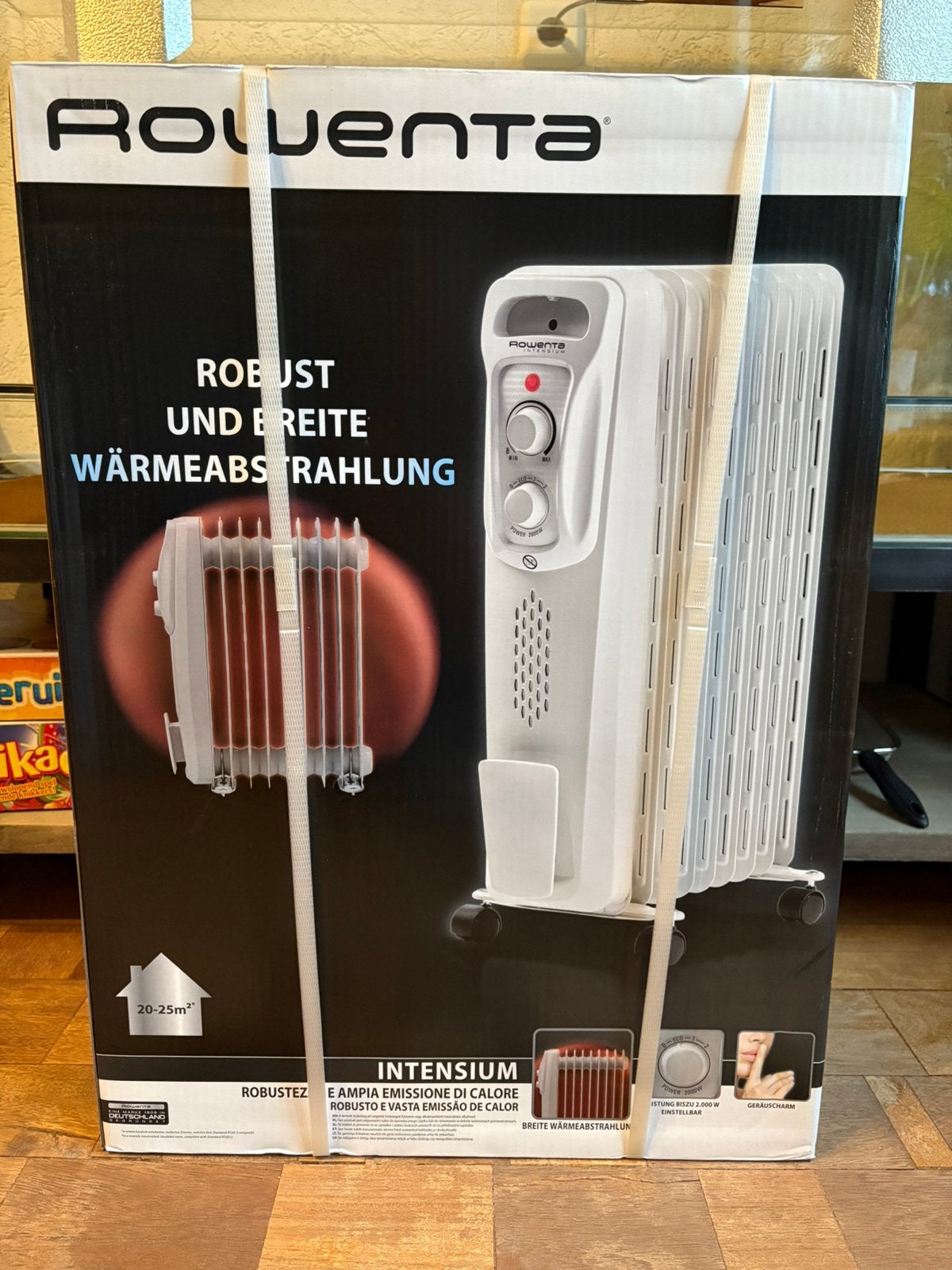 Rowenta elektrische kachel Nieuw, Ophalen, 30 tot 80 cm, Overige typen, Nieuw