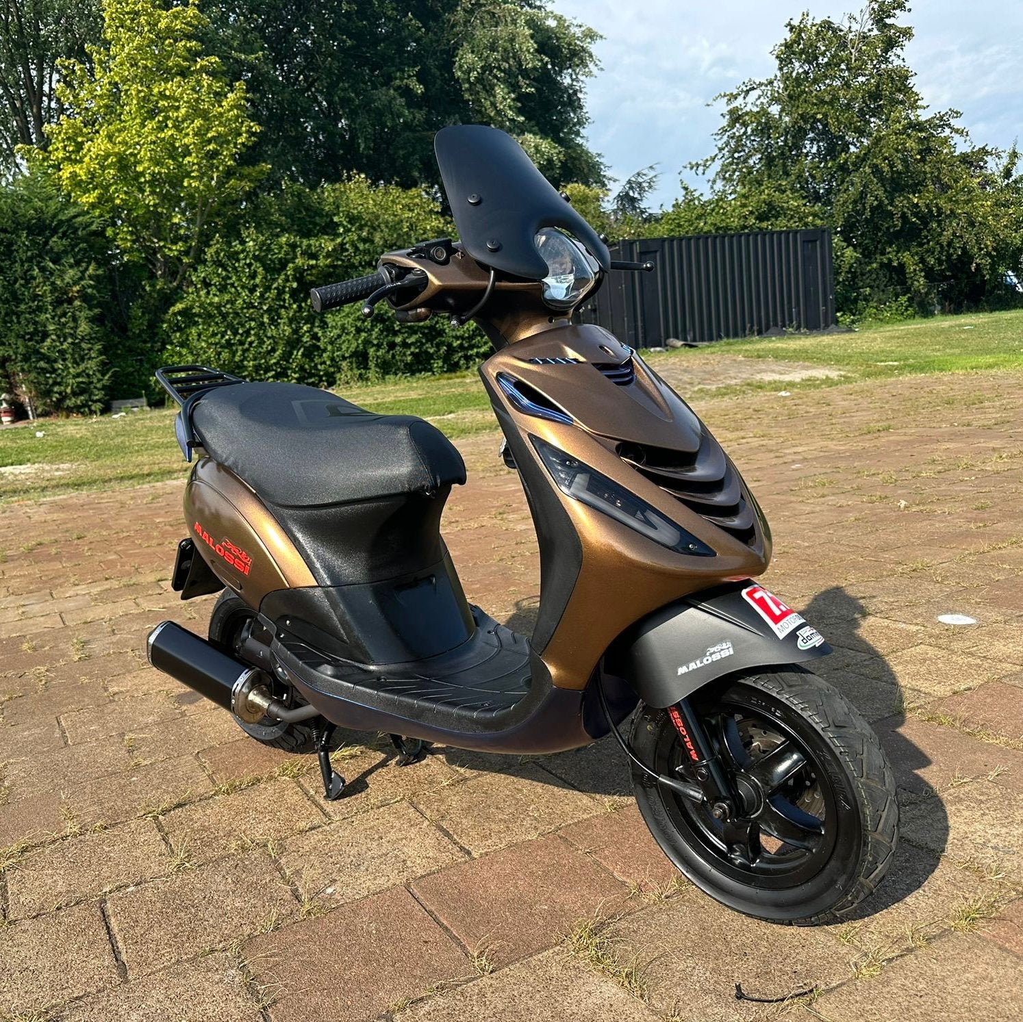 Mooie opnieuw gespoten zip, 80cc, Ophalen, Zip, Zo goed als nieuw, 80 cc