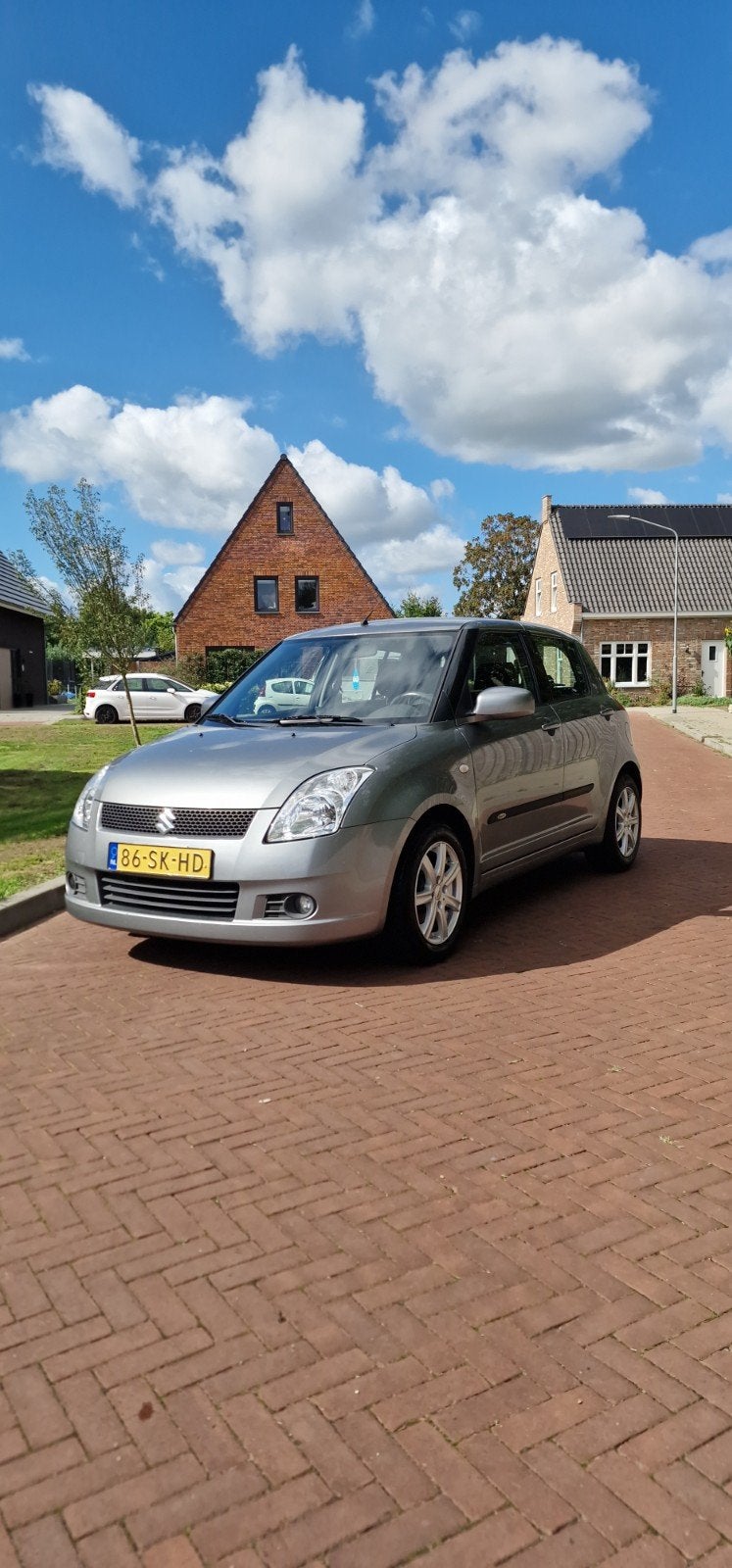 Suzuki Swift 1.3 5D 2006 Grijs, Auto's, Voorwielaandrijving, Stof, 40 €/maand, Zwart