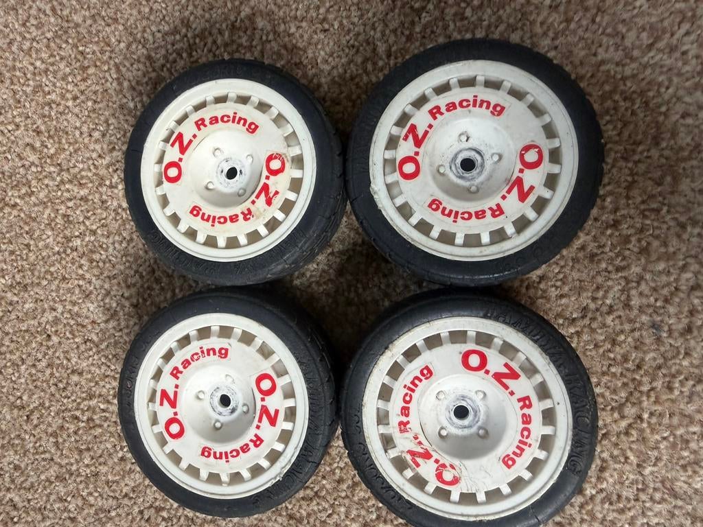 Tamiya oz velgen vintage, Hobby en Vrije tijd, Modelbouw | Radiografisch | Auto's, Verzenden, Gebruikt, Onderdeel