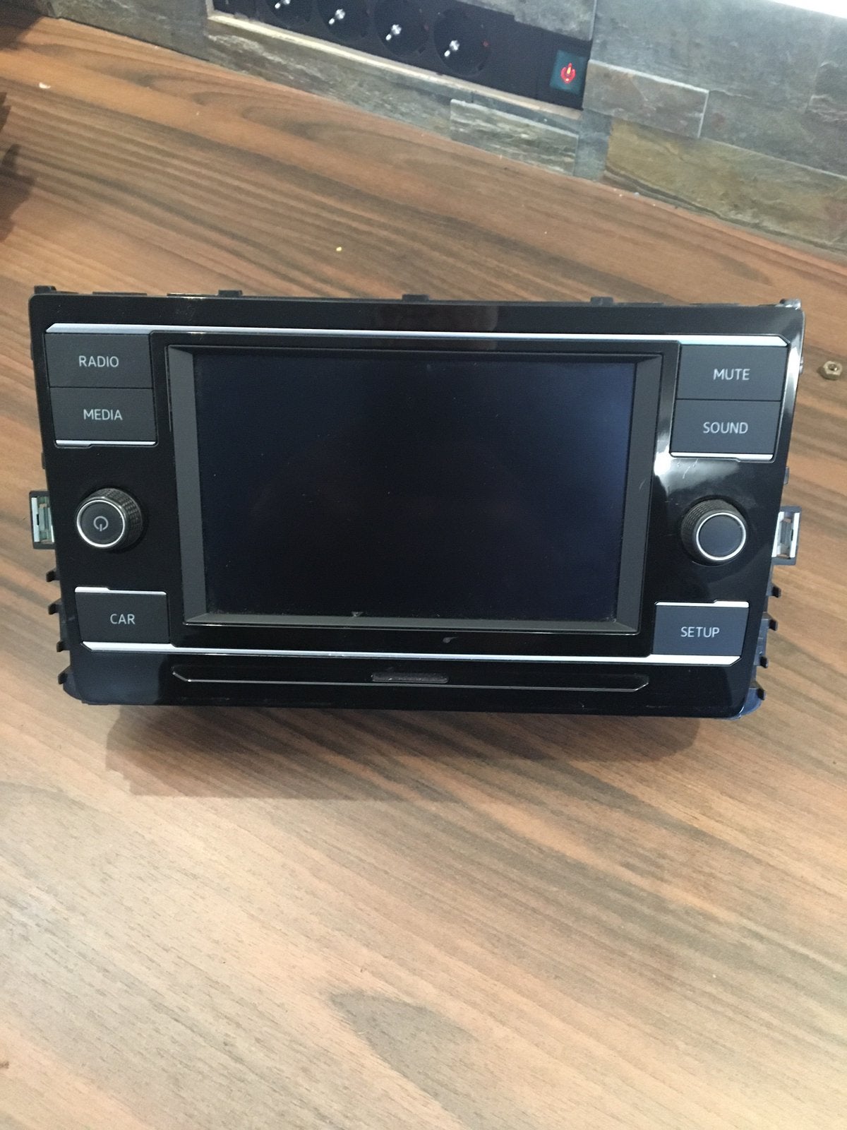 Autoradio Volkswagen polo 17A035867, Ophalen of Verzenden, Zo goed als nieuw