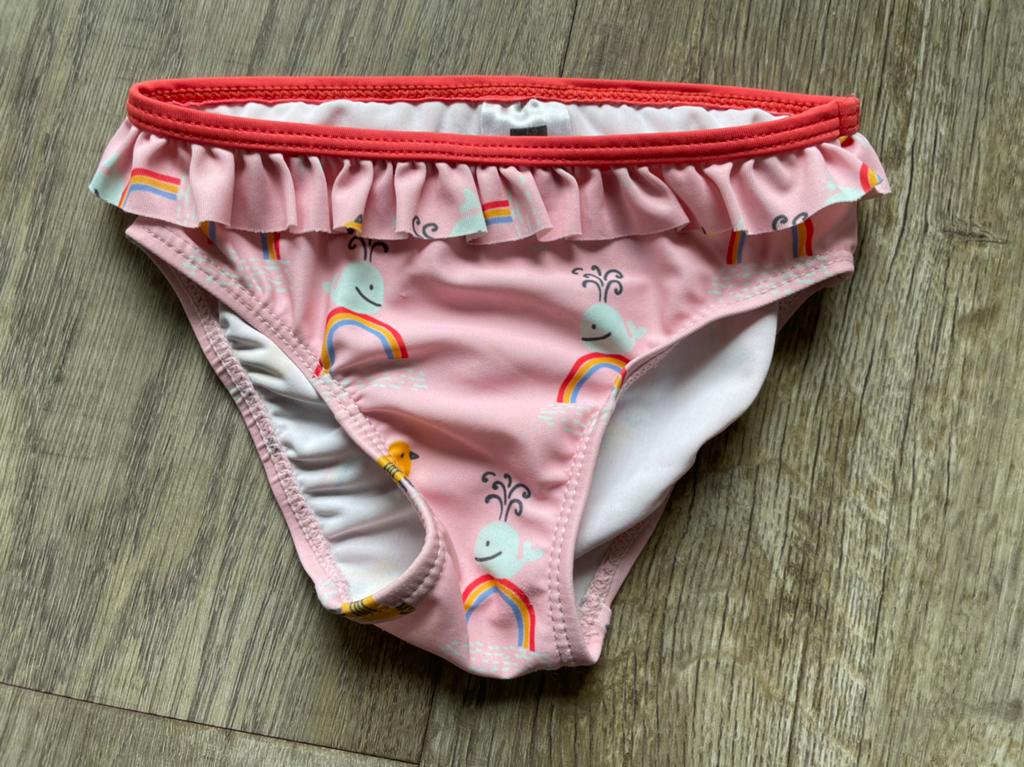 Zwembroekje maat 74/80 hema, Kinderen en Baby's, Babykleding | Baby-zwemkleding, Ophalen, Meisje, Badpak, Zo goed als nieuw