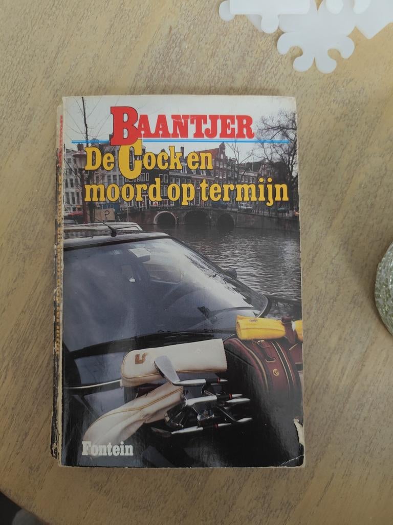 Baantjer: De Cock en moord op termijn, Boeken, Ophalen of Verzenden, Gelezen, A.C. Baantjer