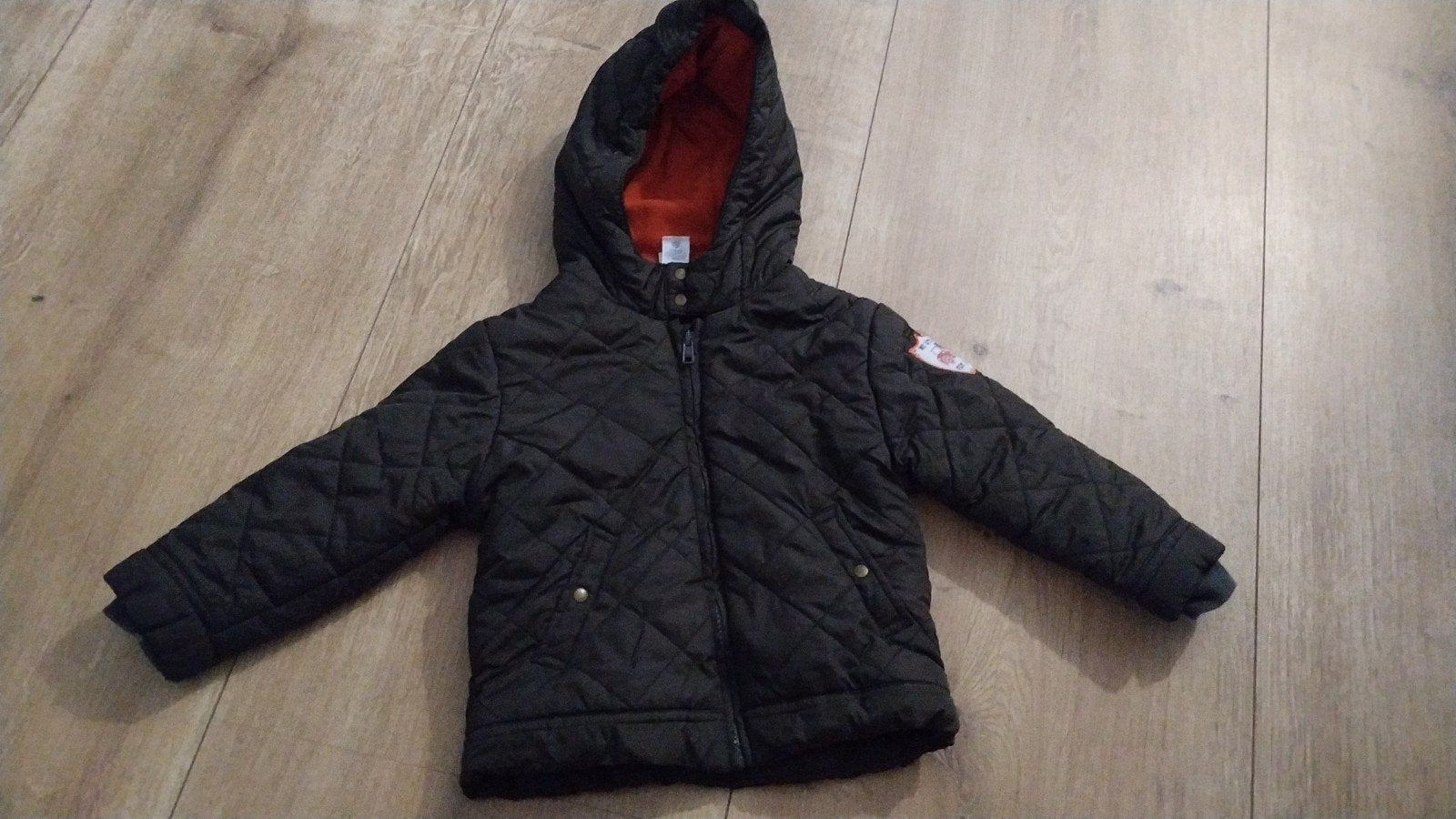 Jas maat 86 met warme fleece voering, Kinderen en Baby's, Ophalen of Verzenden