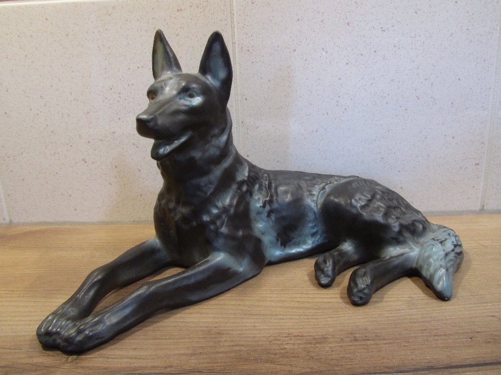 Hond herder Volz Edenkoben vintage, Verzamelen, Ophalen of Verzenden, Zo goed als nieuw, Dier