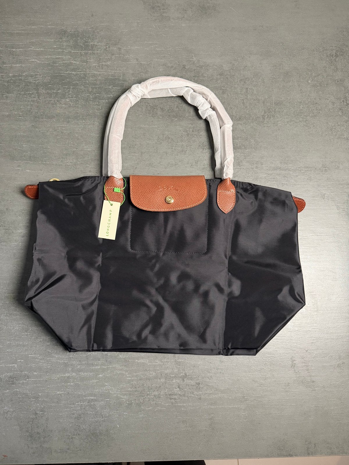 Longchamp Le Pliage Shopper Maat L Zwart, Ophalen of Verzenden, Nieuw, Zwart, Shopper