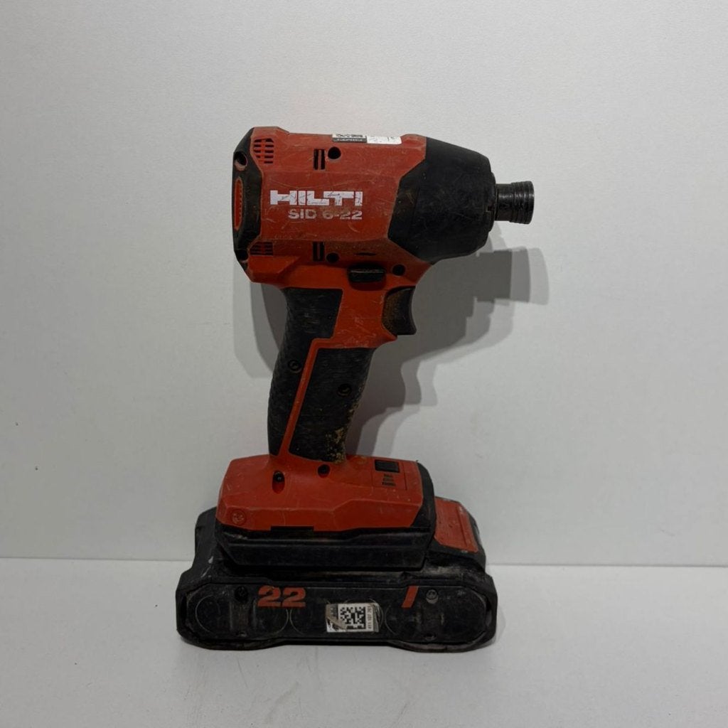 Hilti SID 6-22 Slagschroefmachine + Accu 22V 2.6Ah, Ophalen of Verzenden, Kolomboormachine