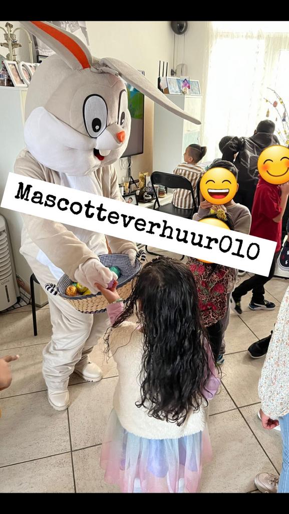 Bugs Bunny/Paashaas mascotte te huur, Ophalen, Zo goed als nieuw, Pasen