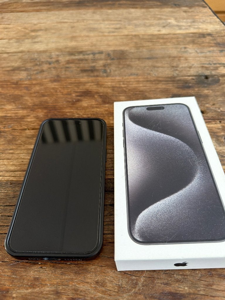 iPhone 15 pro Max zwart