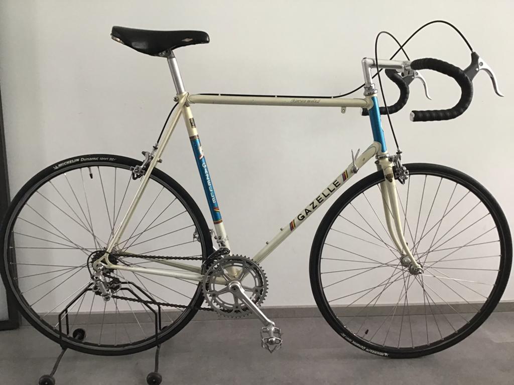 GAZELLE CHAMPION MONDIAL, Fietsen en Brommers, Fietsen | Racefietsen, Ophalen, 28 inch, Gebruikt, Velgrem
