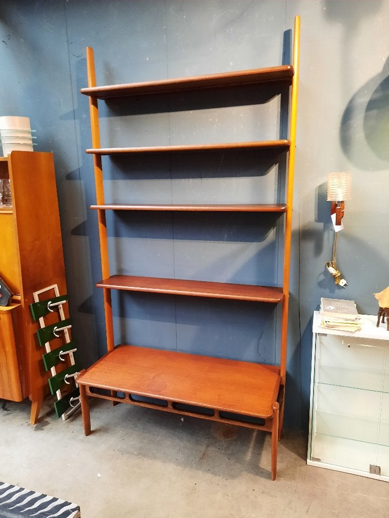 Wandmeubel van William Watting voor Fristho, Huis en Inrichting, Kasten | Wandmeubels, Ophalen, Met plank(en), Gebruikt, 200 cm of meer