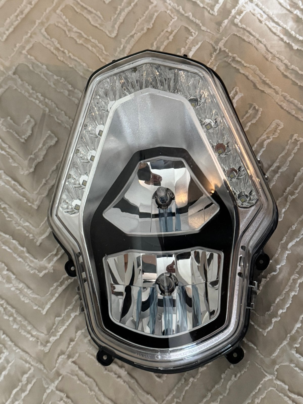 KTM 1190 lamp, Ophalen