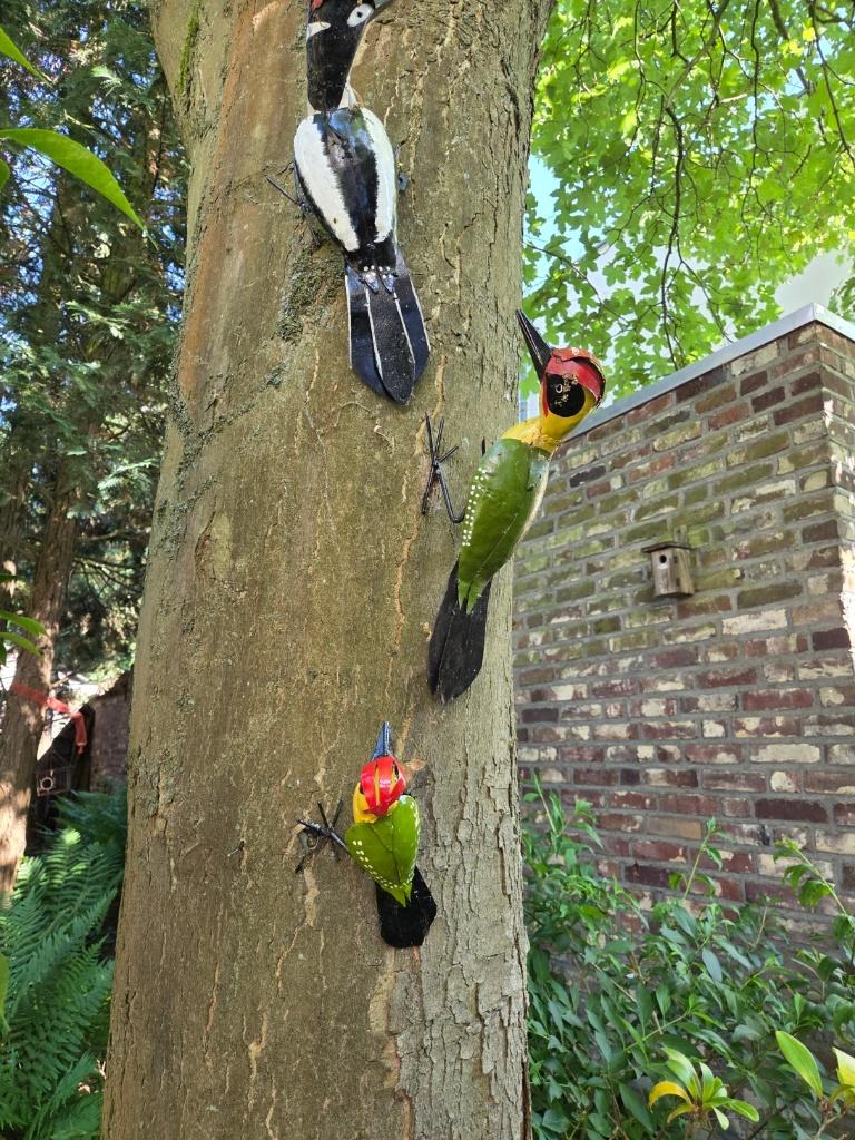 GROENE SPECHT (M) HANDGEMAAKT - FAIRTRADE, Ophalen of Verzenden, Nieuw
