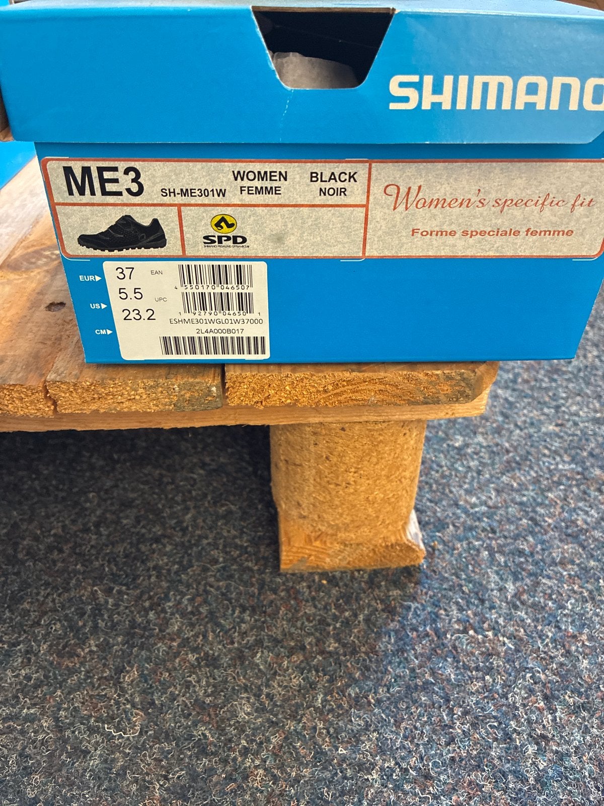 Shimano ME3 Dames MTB Schoenen - Maat 37, Fietsen en Brommers, Fietsaccessoires | Fietskleding, Schoenen, Nieuw, Overige maten