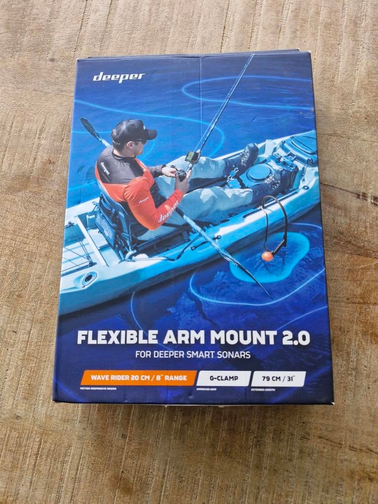Deeper Flexible Arm Mount 2.0 voor smart sonars, Ophalen