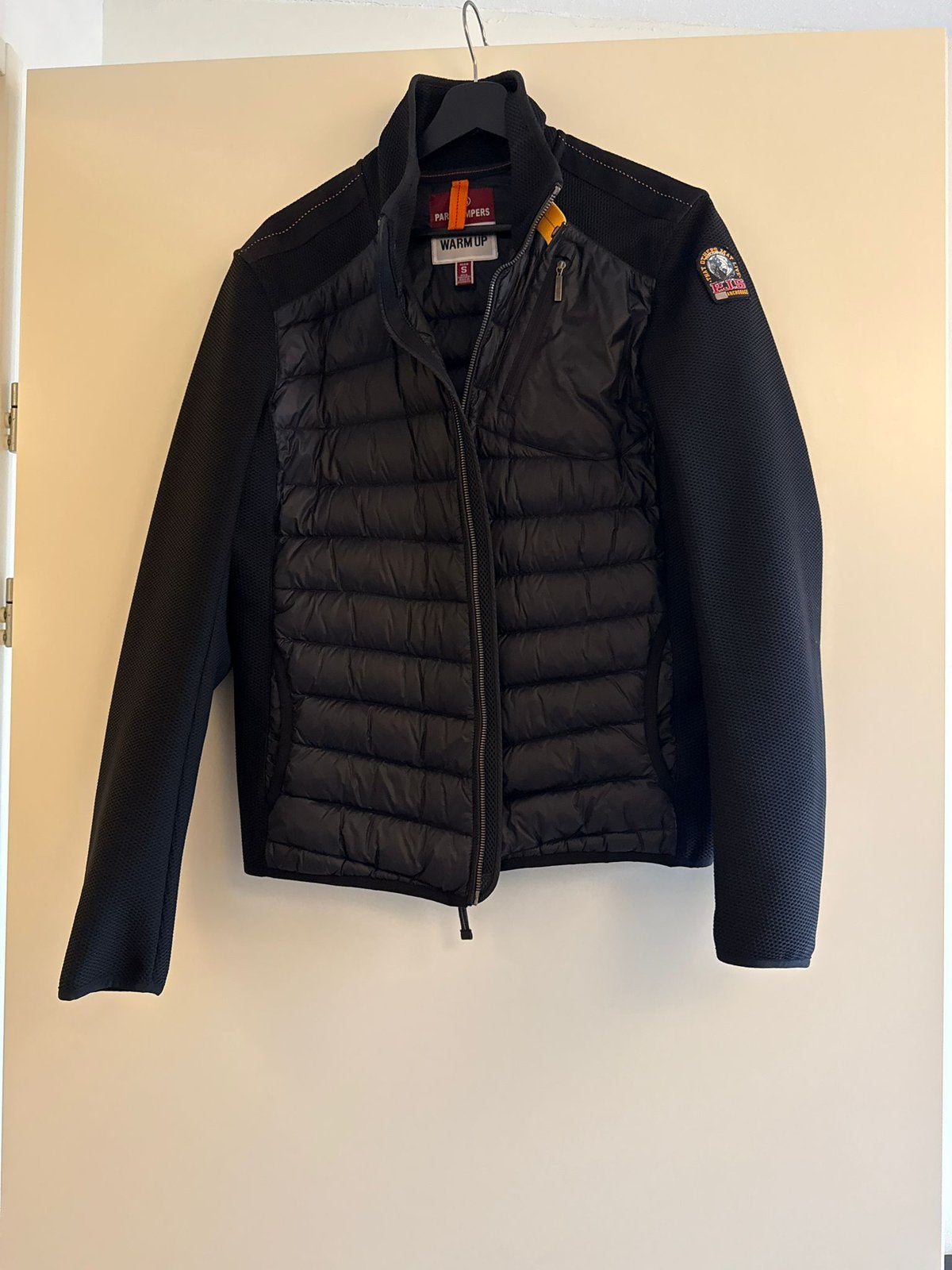Parajumper jas Maat S als nieuw, Kleding | Heren, Jassen | Zomer, Ophalen, Zo goed als nieuw, Maat 46 (S) of kleiner, Zwart