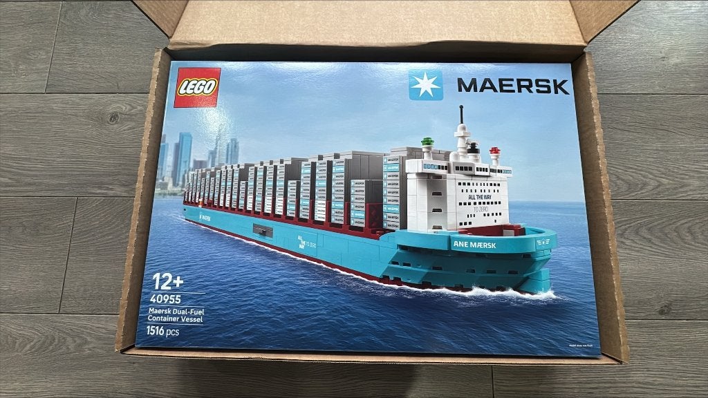 Lego 40955 Maersk containerschip met dubbel NIEUW, Overige thema's, Nieuw, Ophalen of Verzenden, Complete set