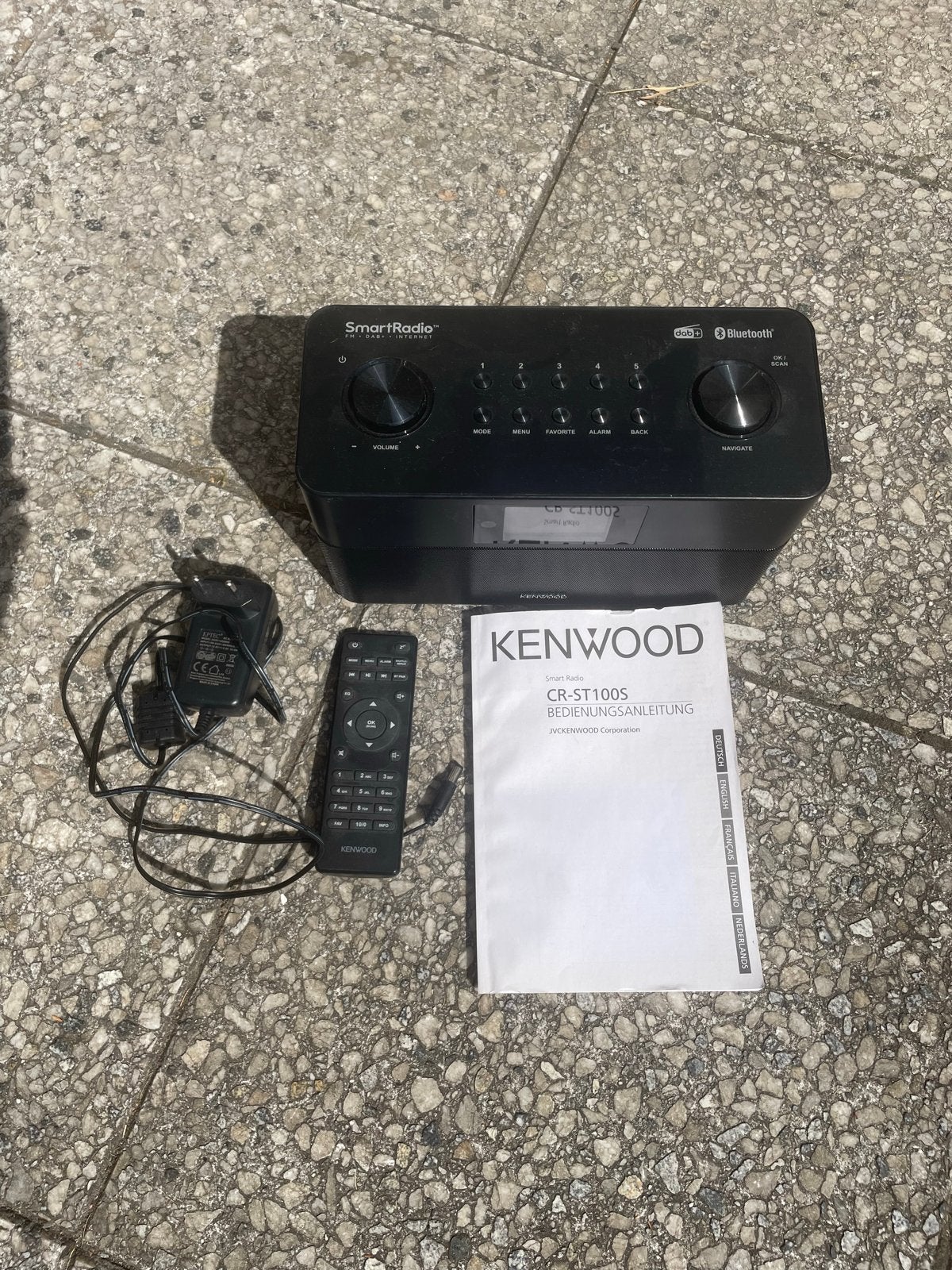 Kenwood CR-ST100S SmartRadio DAB+ Internetradio Bluetooth, Ophalen, Zo goed als nieuw, Radio