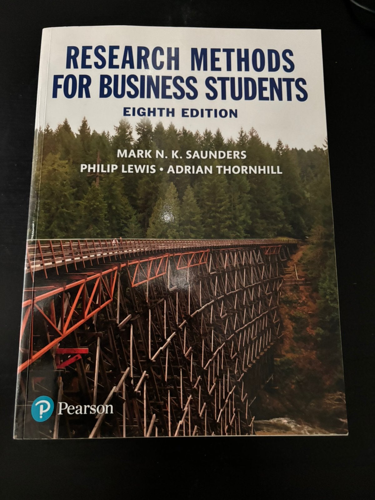 Research Methods for Business Students 8ste Editie ~ 2019, Ophalen of Verzenden, Zo goed als nieuw