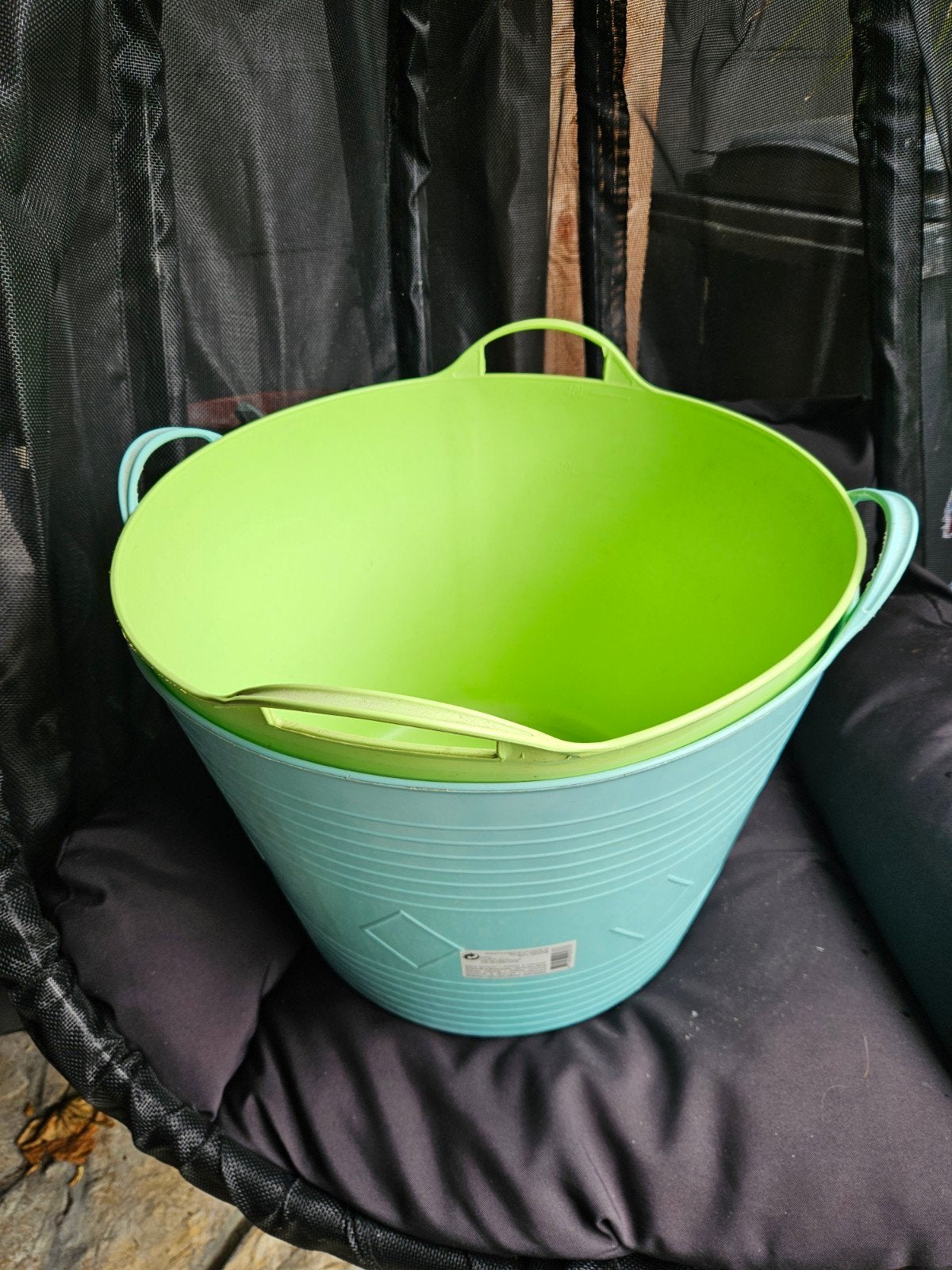 2 x grote flexibele wasmand samen 5 euro, Ophalen, Zo goed als nieuw