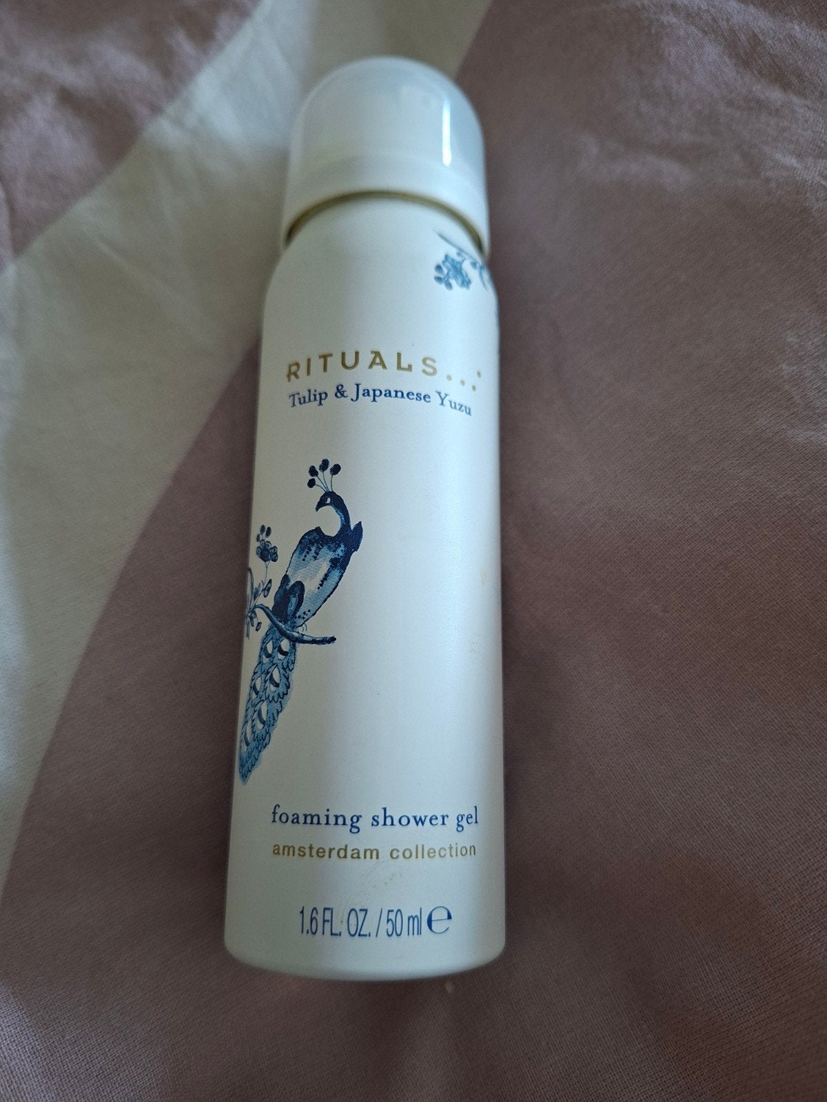 Rituals Foaming Shower Gel Tulip & Japanese Yuzu 50ml, Ophalen of Verzenden, Nieuw, Bad & Douche