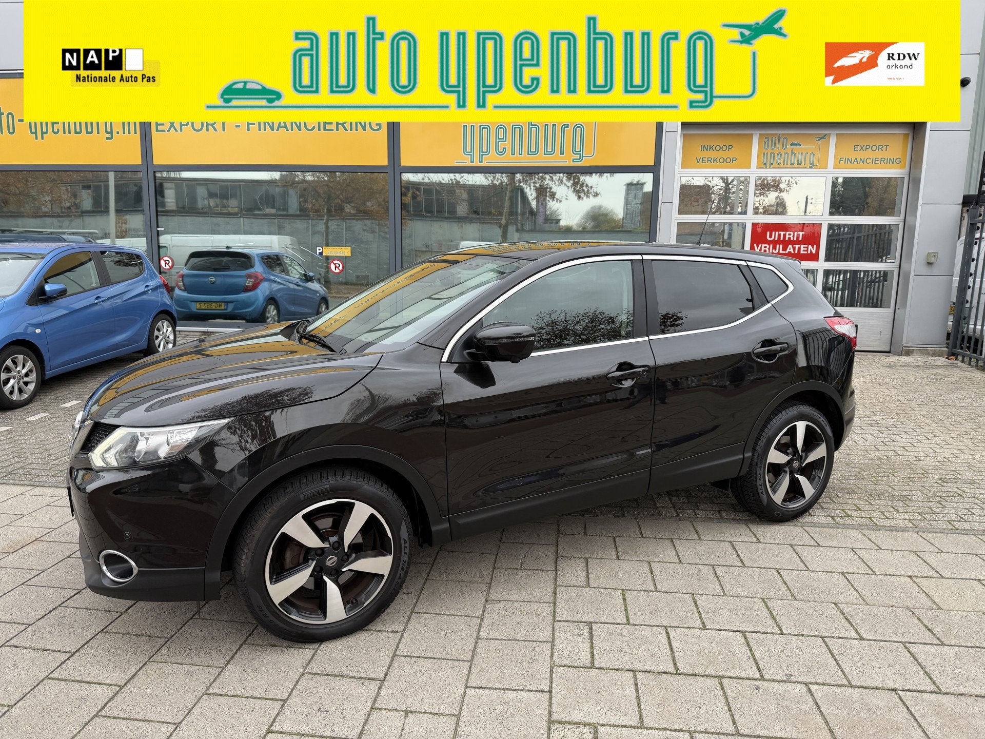 Nissan QASHQAI 1.2 N-Vision * 150.179 Km * Navi * Climatroni, Auto's, Stof, Gebruikt, 4 cilinders, 116 pk
