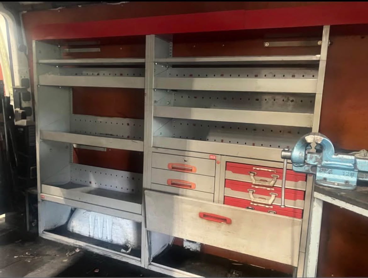 Inrichting/kasten voor bedrijfswagen, Ophalen, Gebruikt