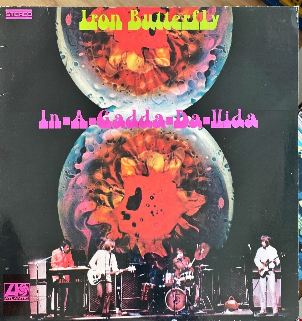Iron Butterfly – In-A-Gadda-Da-Vida, LP, Gebruikt, Ophalen of Verzenden, Inclusief binnenhoes