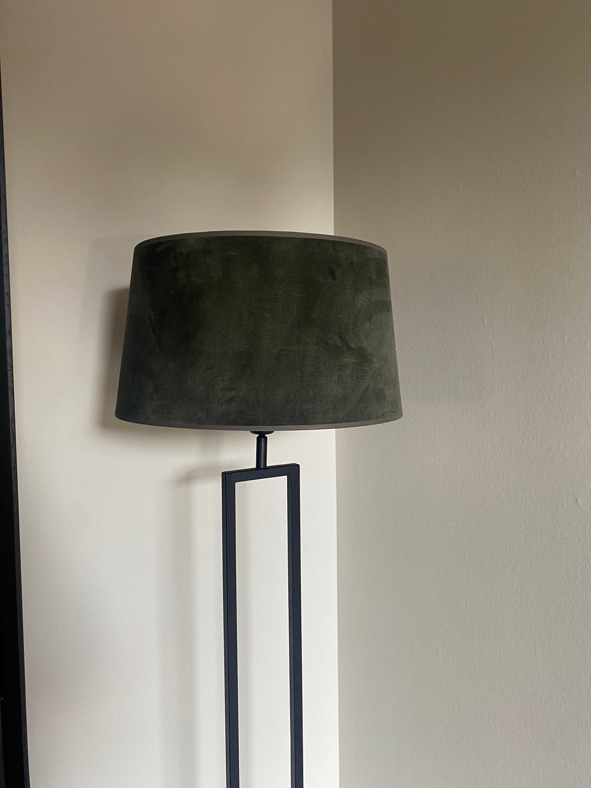 Lampenkap olijfgroen, Ophalen, Zo goed als nieuw, Minder dan 100 cm