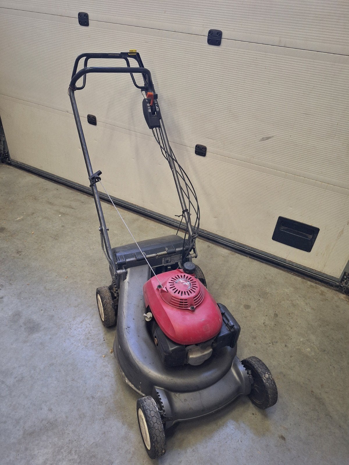 Honda HRD 536C, Tuin en Terras, Grasmaaiers, Ophalen, Gebruikt, Benzine-grasmaaier