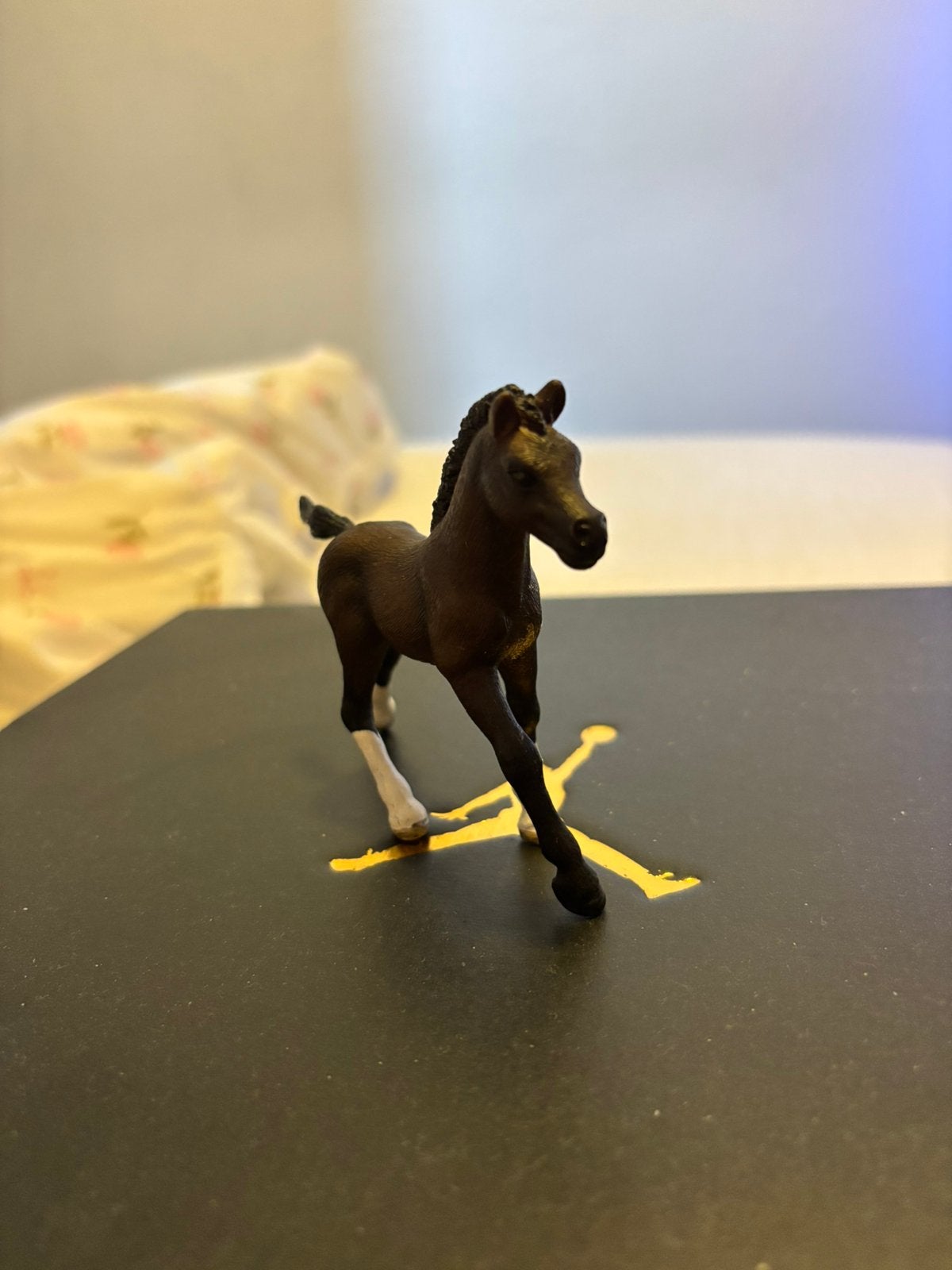 Schleich arabier veulen, Ophalen of Verzenden, Zo goed als nieuw, Paard, Beeldje of Figuurtje