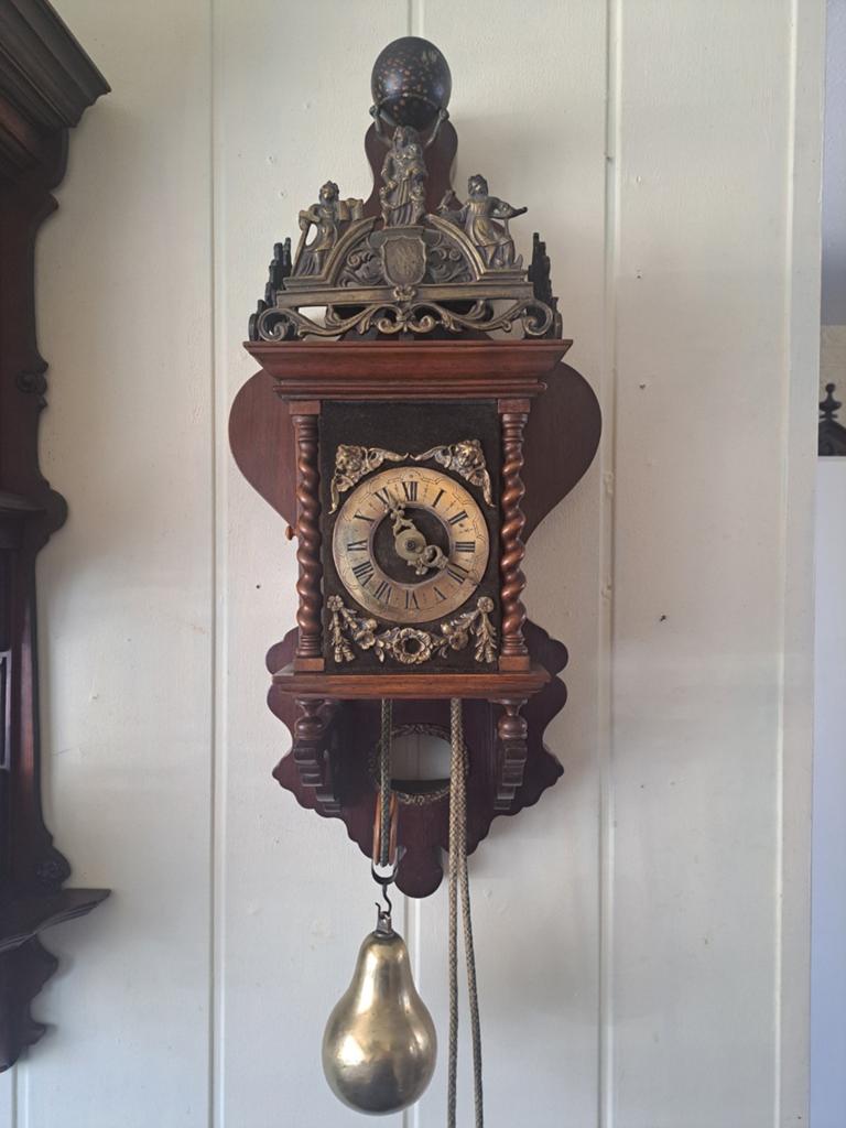 Antieke Zaanse klok, Antiek en Kunst, Ophalen