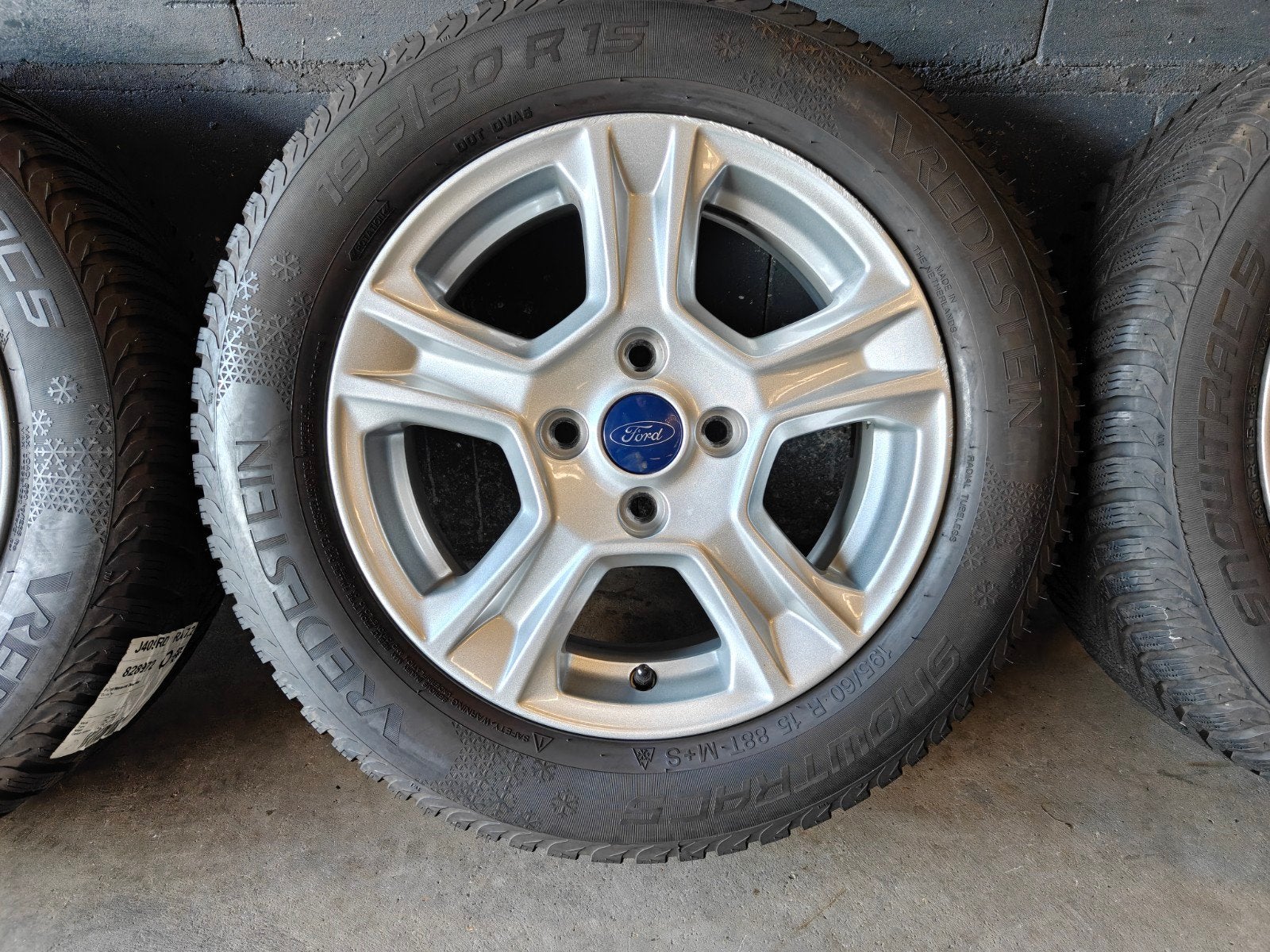 15" Originele Ford B-Max Transit Courier Winterset TPMS, Gebruikt, 15 inch, Klanten@ford.com, Ford