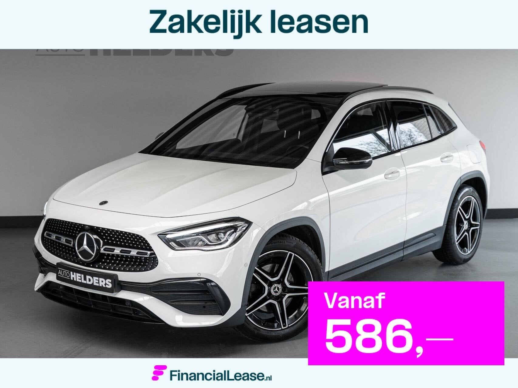 Mercedes GLA-klasse 200 AMG Line Pano ACC 19', 15 km/l, Euro 6, 4 cilinders, SUV of Terreinwagen