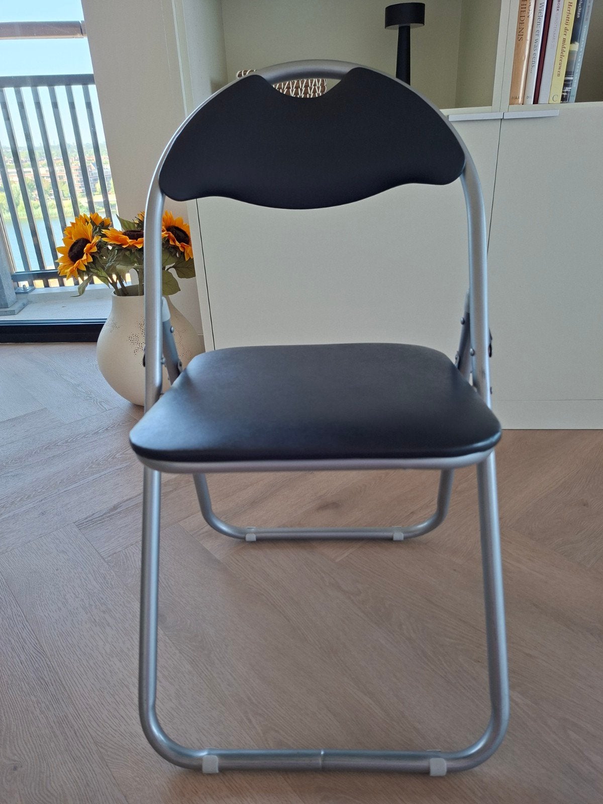 klapstoelen, Ophalen, Bruin, Zo goed als nieuw, Metaal
