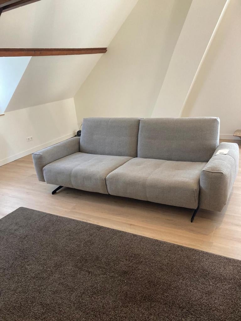 Design Comfortabele Rolf Benz Lounge Bank, Huis en Inrichting, Banken | Bankstellen, Ophalen, Gebruikt, 75 tot 100 cm, Stof