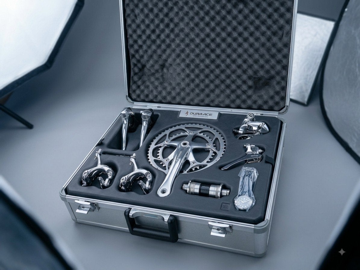 EXTREEM ZELDZAAM Shimano Dura-Ace 25th Anniversary FULL-SET, Overige typen, Nieuw, Ophalen of Verzenden, Aluminium