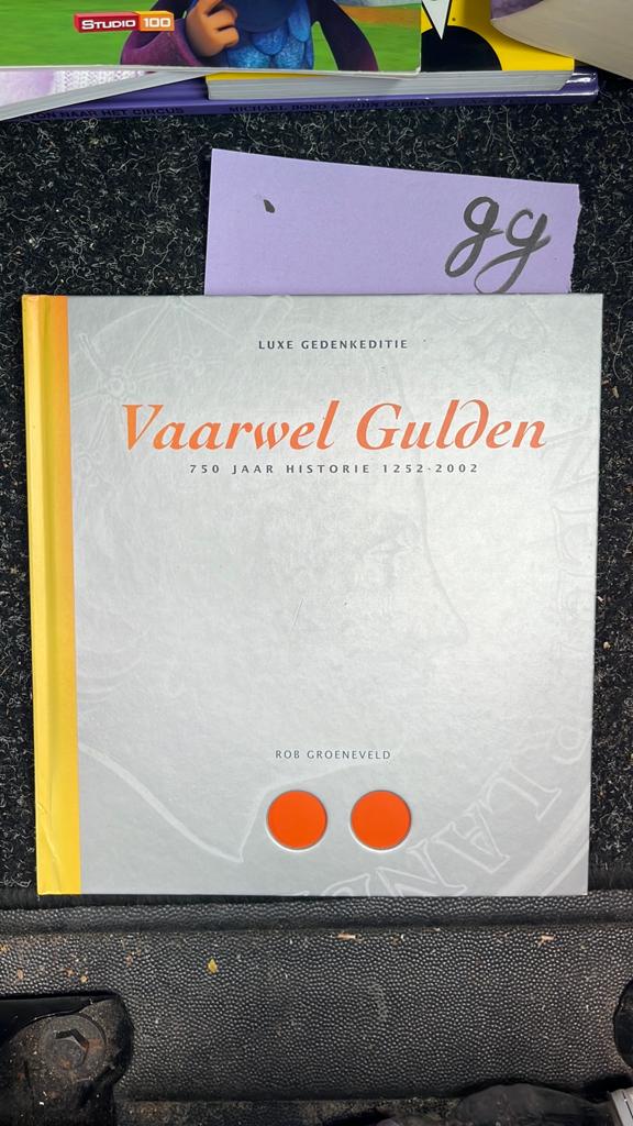 Vaarwel Gulden - Luxe Gedenkedtie, Ophalen of Verzenden, 20e eeuw of later, Zo goed als nieuw