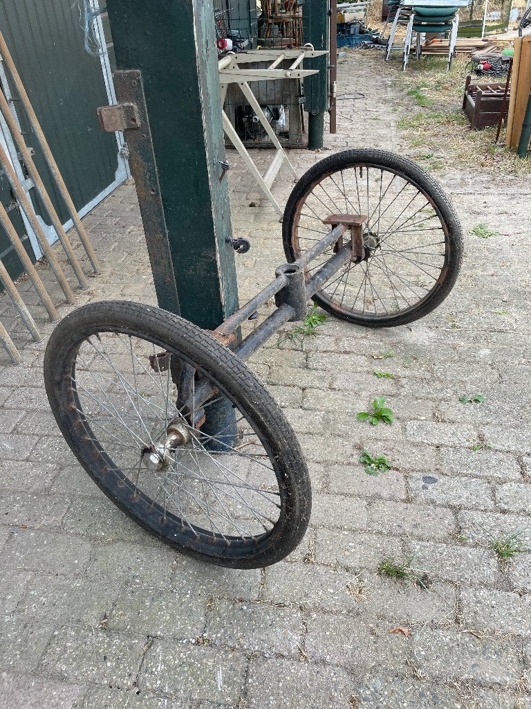 As bakfiets, Ophalen, Gebruikt, Goederen