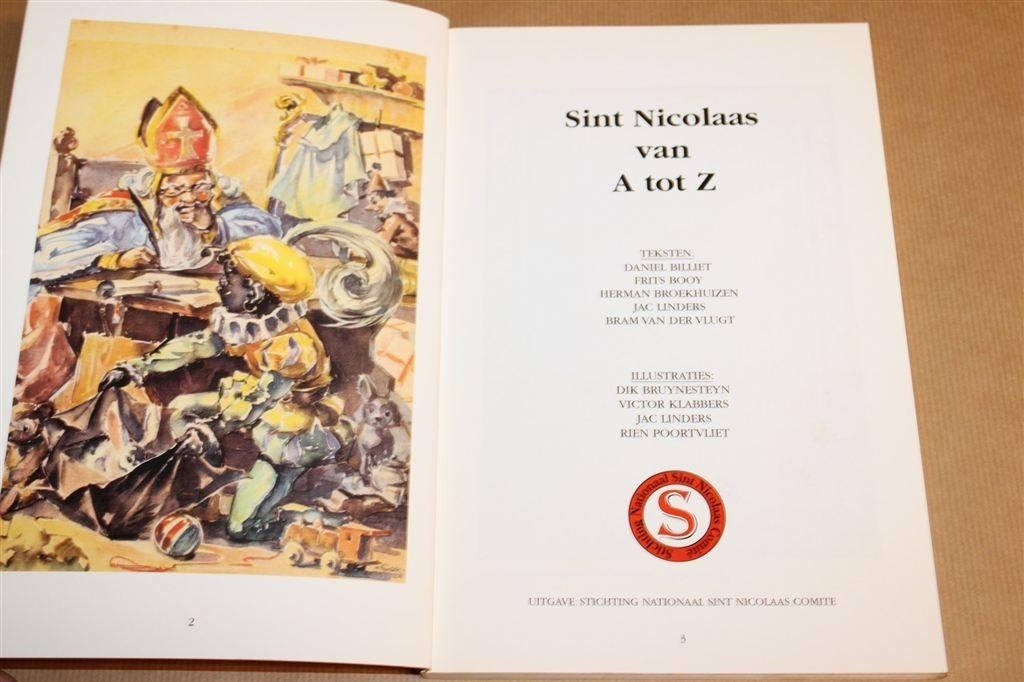 Sint Nicolaas van A tot Z — Rijk Geïllustreerd, Gebruikt, -, -, Ophalen of Verzenden