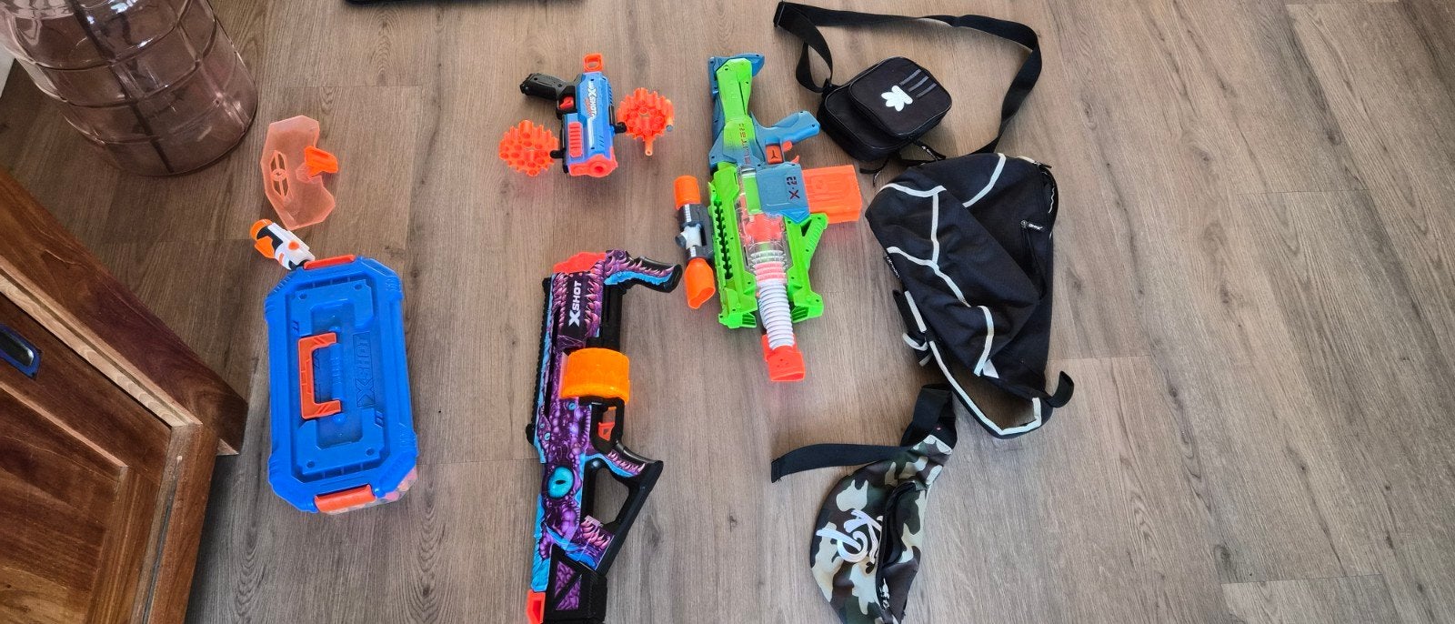 Nerf pistolen, Ophalen of Verzenden, Zo goed als nieuw