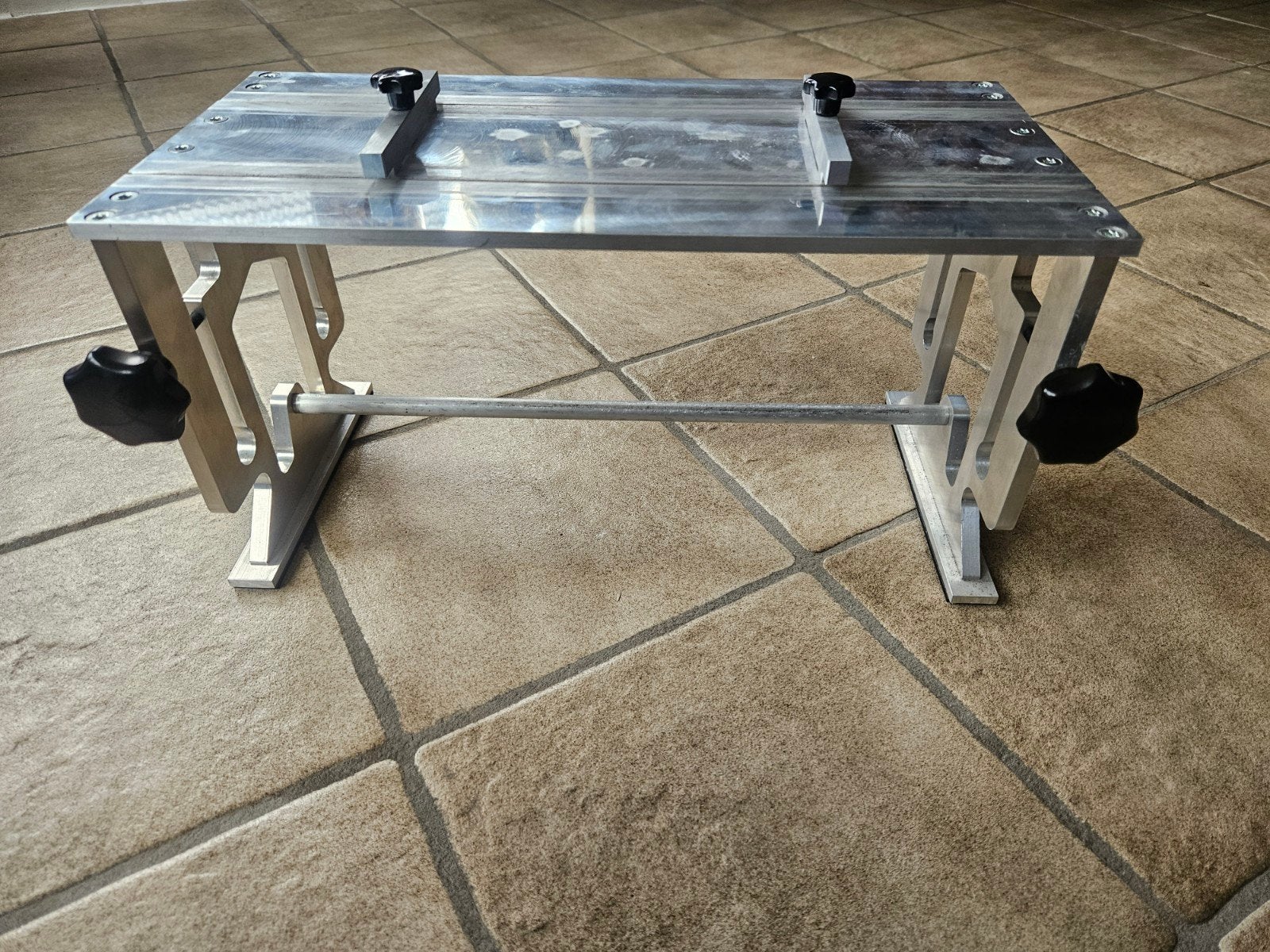 Luxe Universele Aluminium Schaatsenslijptafel / Slijpblok, Ophalen of Verzenden, Gebruikt, Overige typen, Overige merken