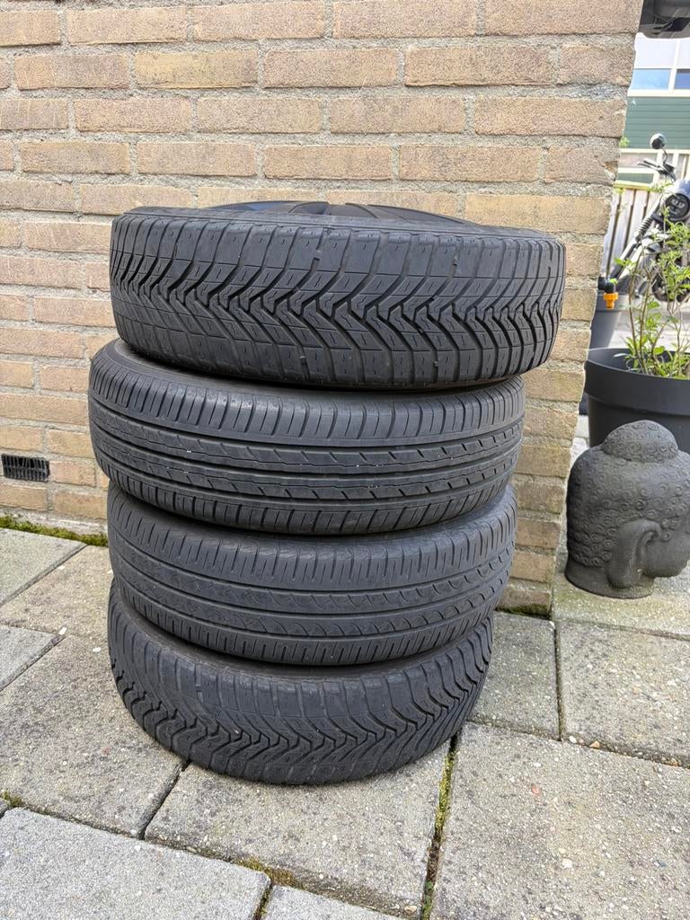 14 inch banden, Ophalen, Gebruikt