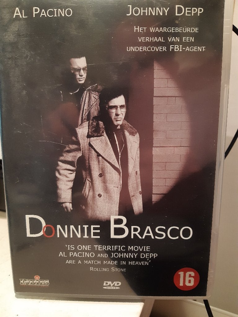dvd Donnie Brasco (Z204-123), Alle leeftijden, Ophalen of Verzenden, Zo goed als nieuw