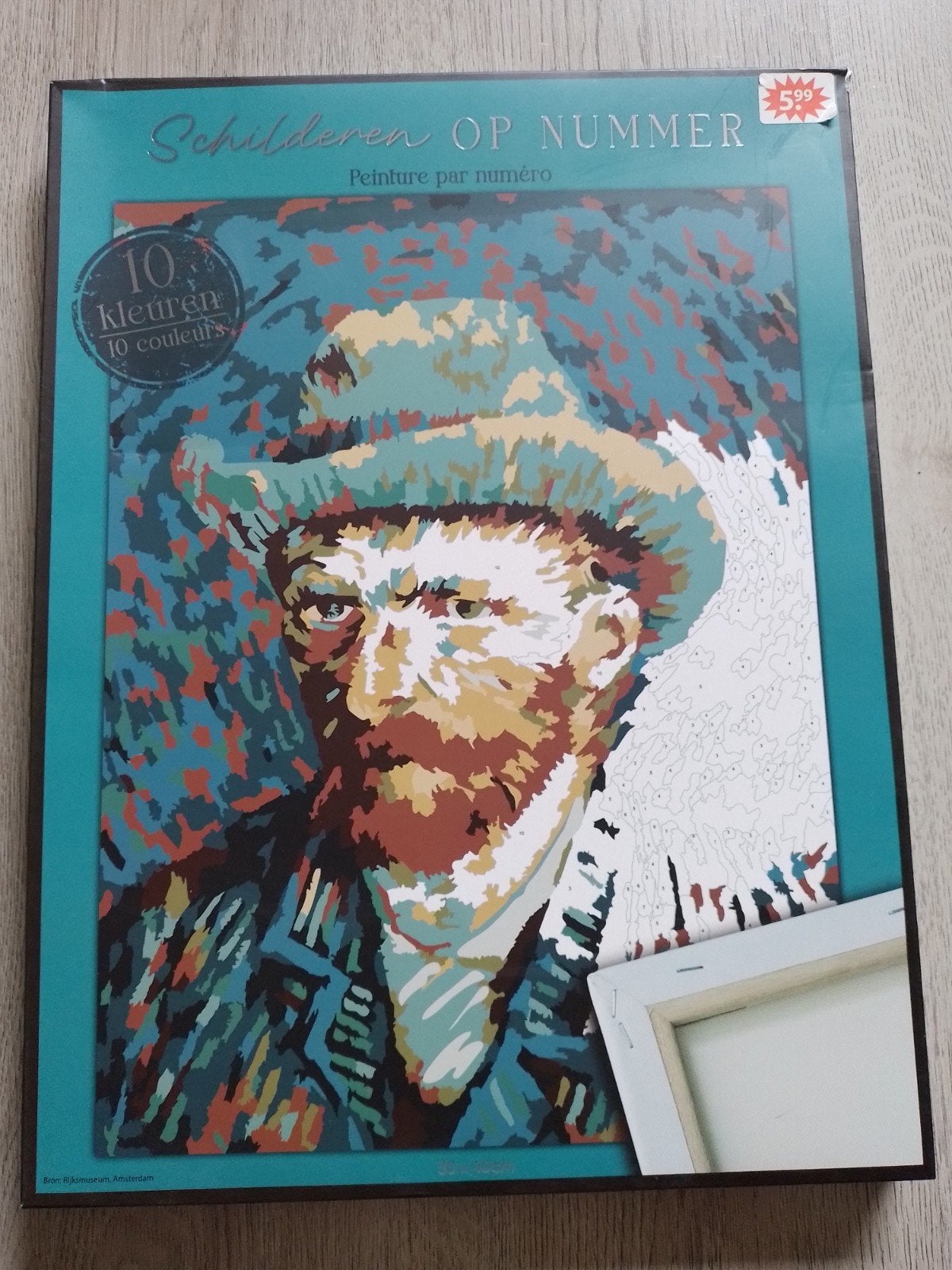Schilderen op Nummer Van Gogh – nieuw & ongeopend – €3, Ophalen of Verzenden, Nieuw, Knutselwerk