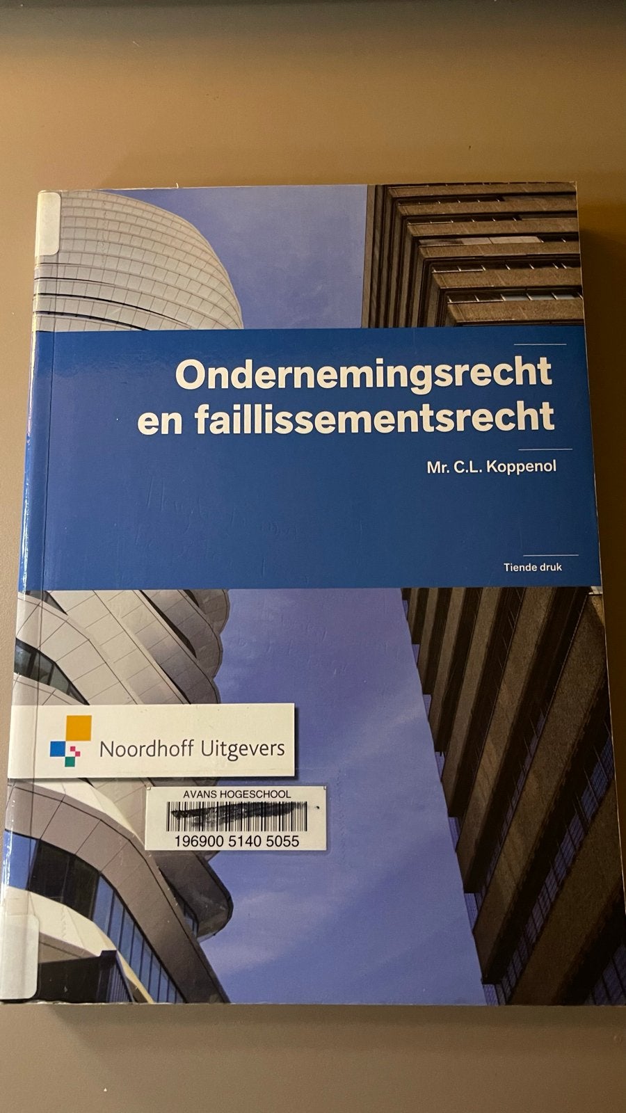 Ondernemingsrecht en faillissementsrecht - 10e druk, Ophalen of Verzenden, Gamma, Gelezen, HBO