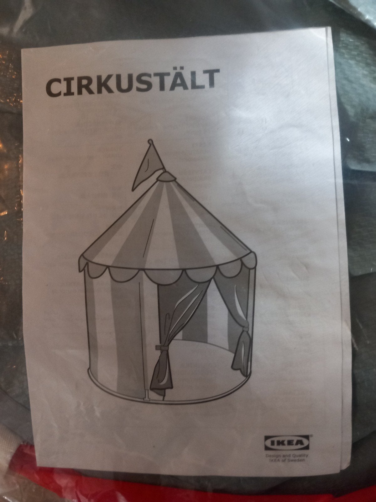 IKEA Circus Speeltent  nieuw, Ophalen, Nieuw
