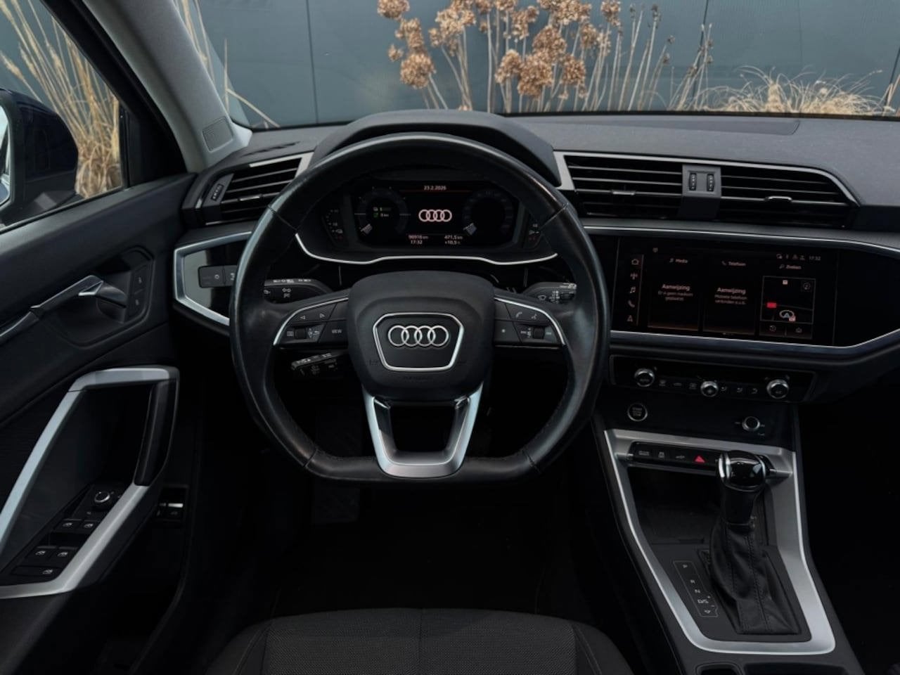Audi Q3 Sportback 45 TFSI e | S Line | Matrix | 360 | Dodeho, Auto's, Automaat, Stof, Gebruikt, Zwart